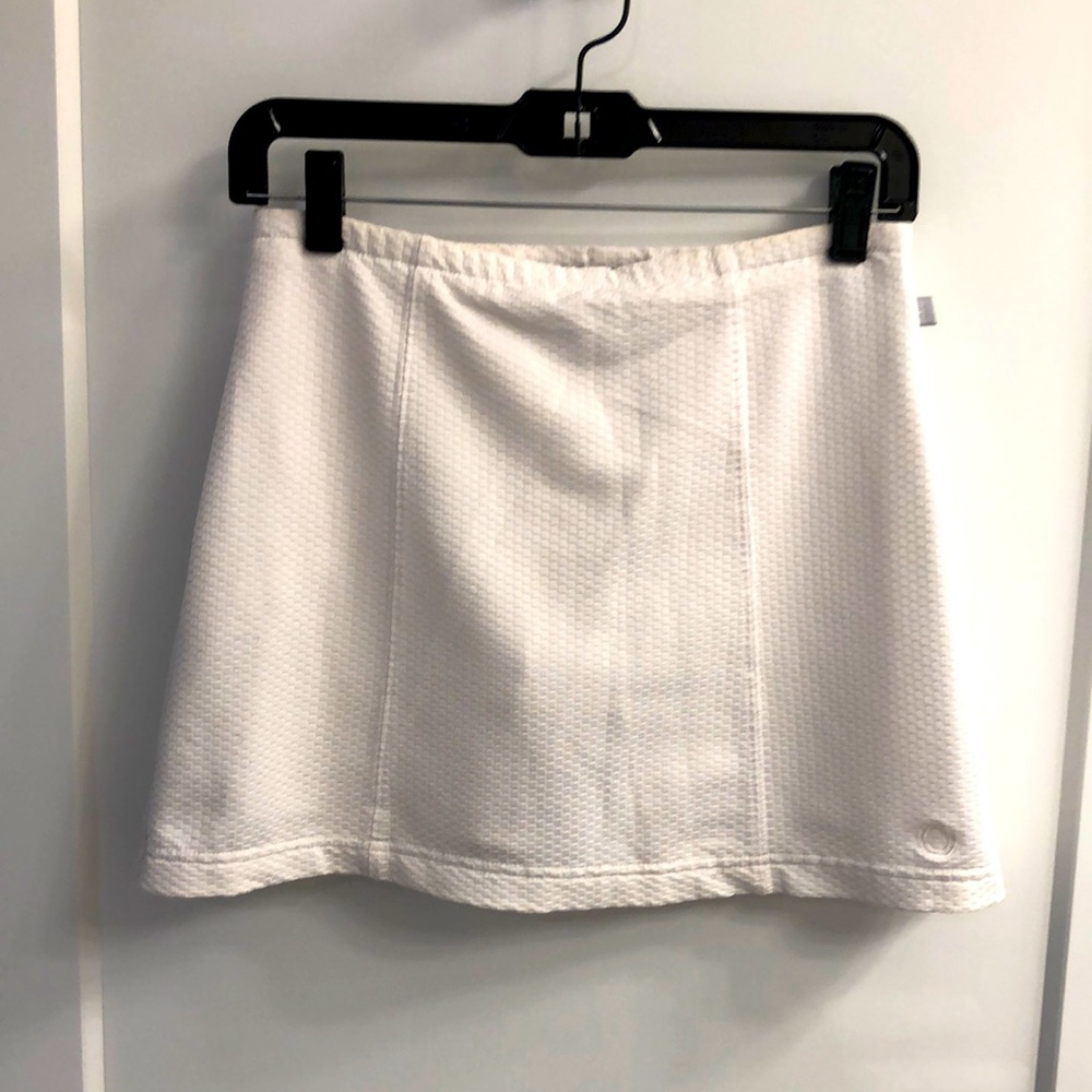 Nike white tennis skirt